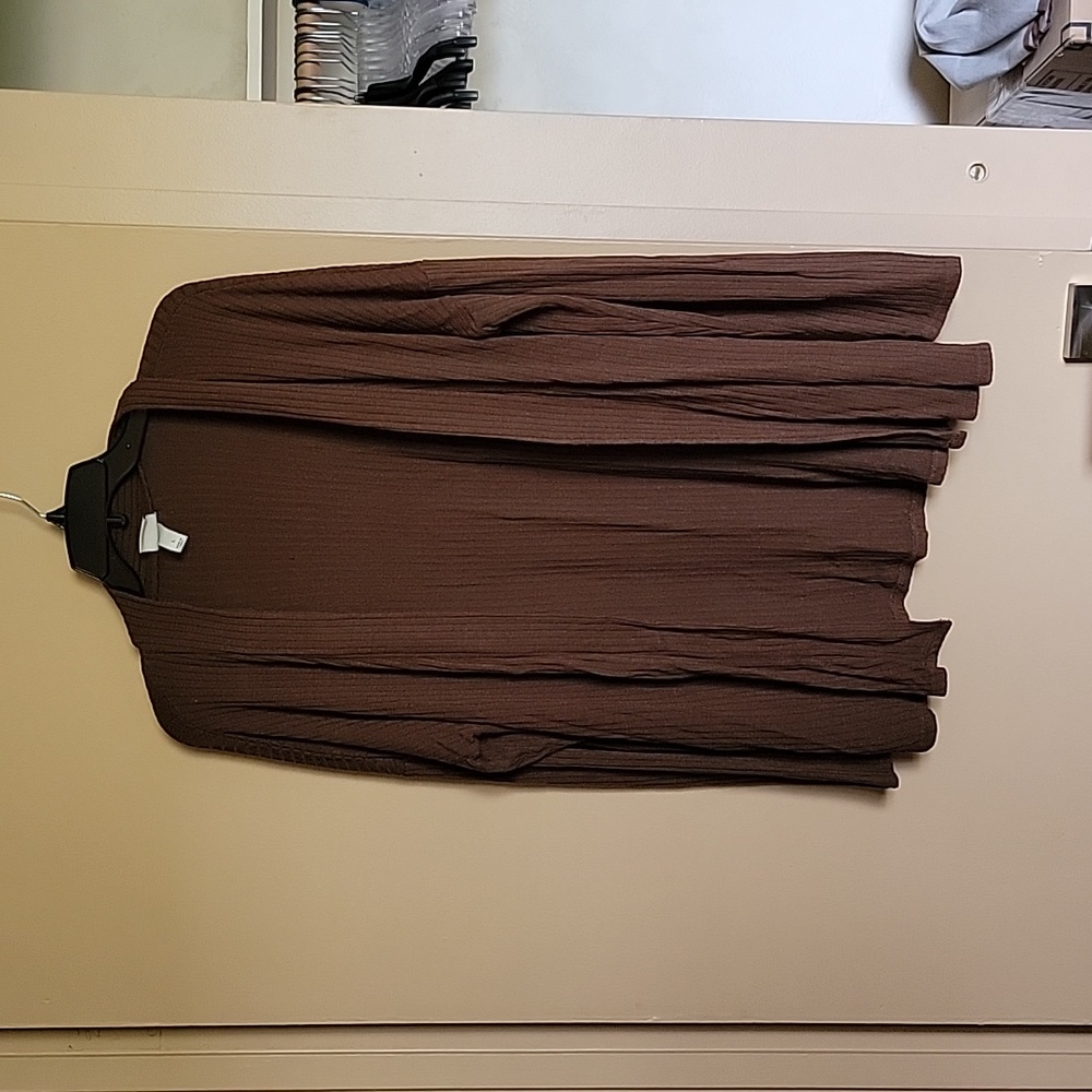 Brown sweater